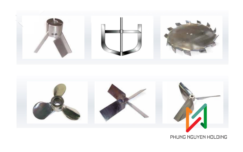 cánh khuấy tĩnh hóa chất 