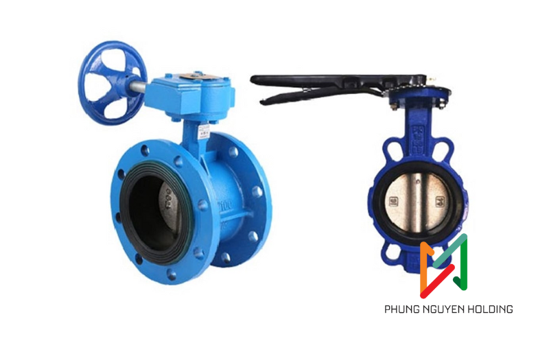 sự khác nhau giữa van cổng và van bướm 